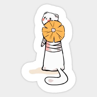 Cat Back TGCF Sticker